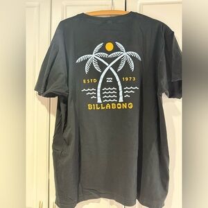 Billabong Black Short Sleeve Tee Casual Wear